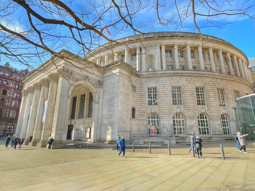 biblioteca centrale manchester